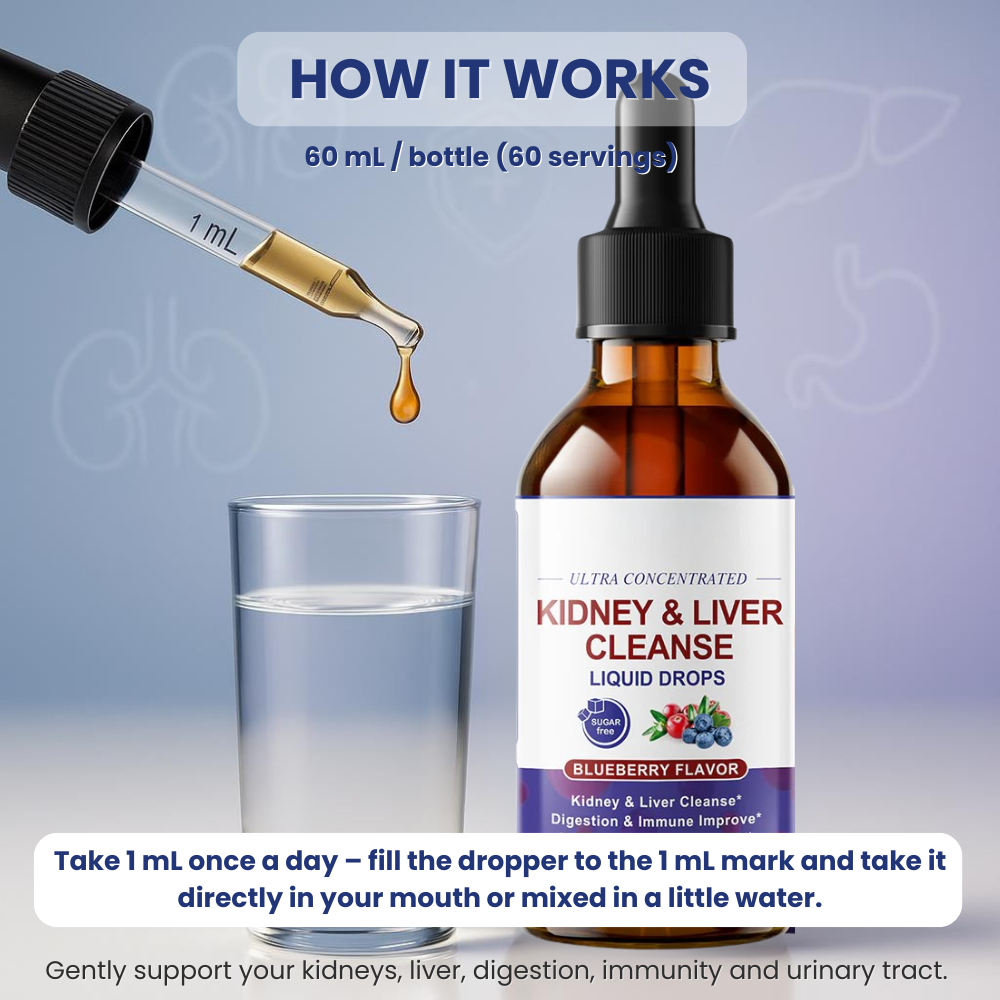27-in-1 Kidney Cleanse Detox & Repair Drops